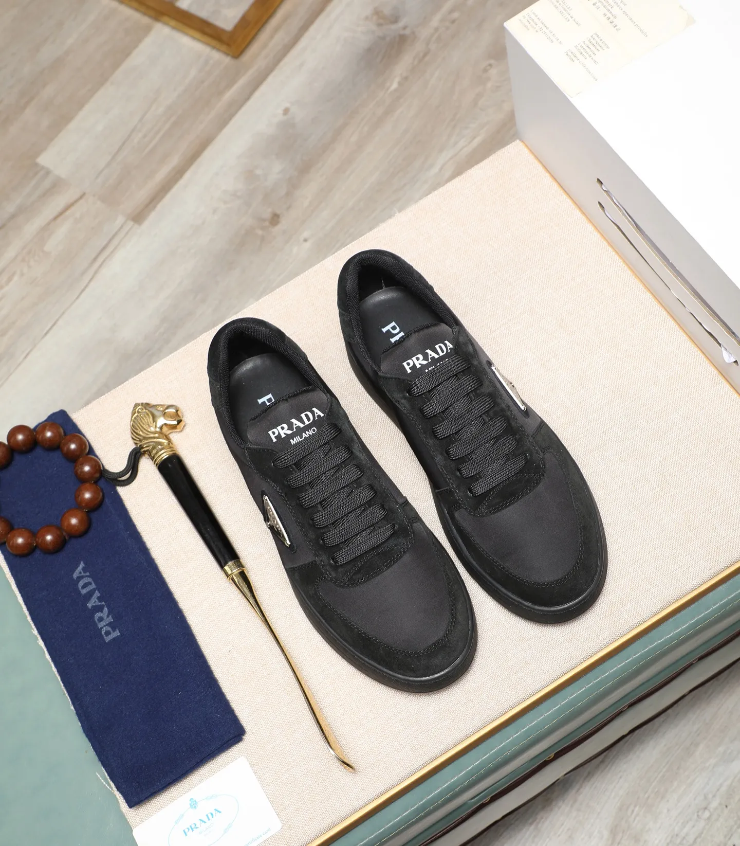 Men's men's shoes💰440🌹🌹[PRADA—Prada] latest model🙈original replica! 👟👟👟Available here. The workmanship is top-notch. The upper is made of Italian 🇮🇹Imported calfskin. ❗️Breathable genuine leather lining @Suitable for travel. The original version has an enlarged engraved sole, making it suitable for all kinds of travels, showing low-key luxury. Let quality speak for itself. Color: Size: 38-44